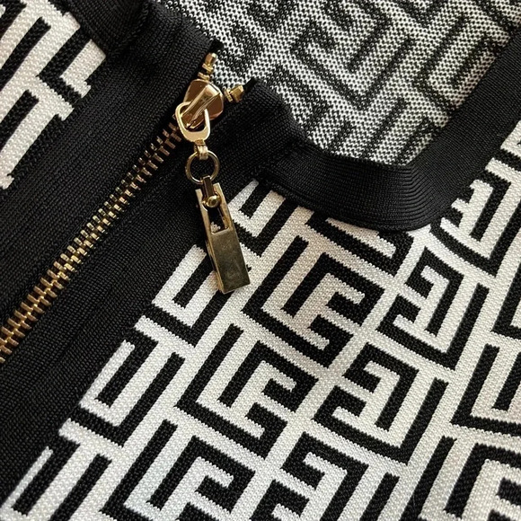 2  pieces 70’s monogram zipper ensemble size XS - Picture 7 of 8